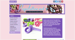 Desktop Screenshot of papilotten.net